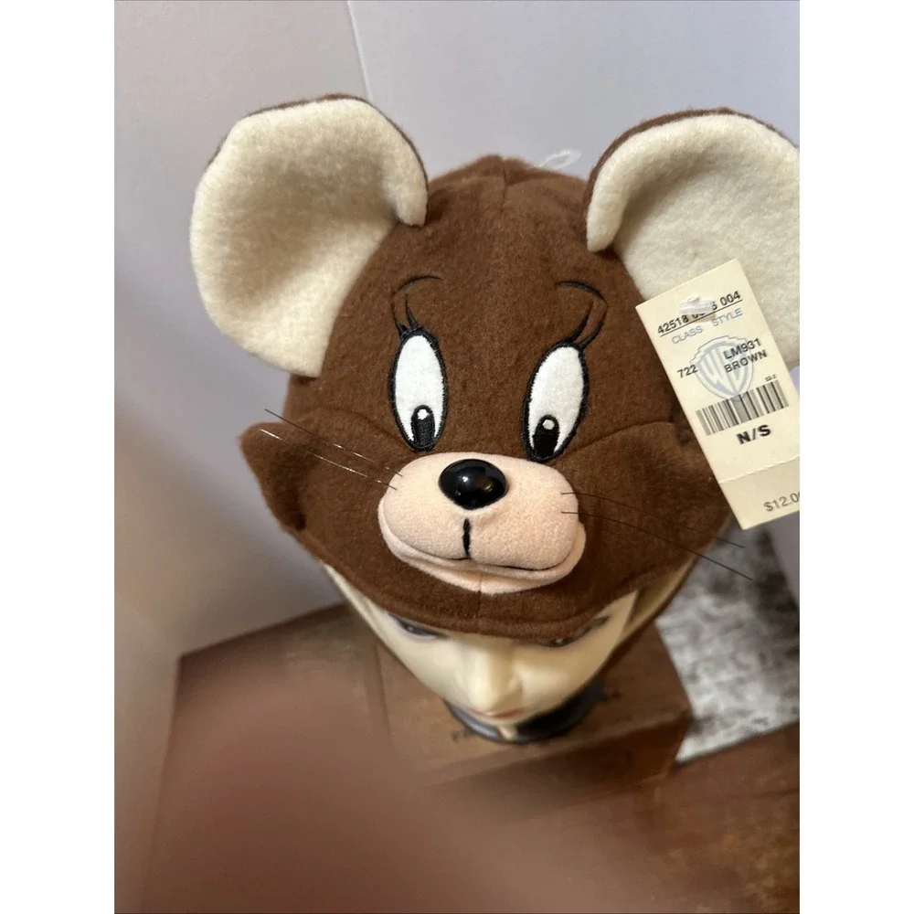 Vintage Warner‎ Brothers 1997 NWT Tom And Jerry (Jerry The Mouse) Kids Hat RARE